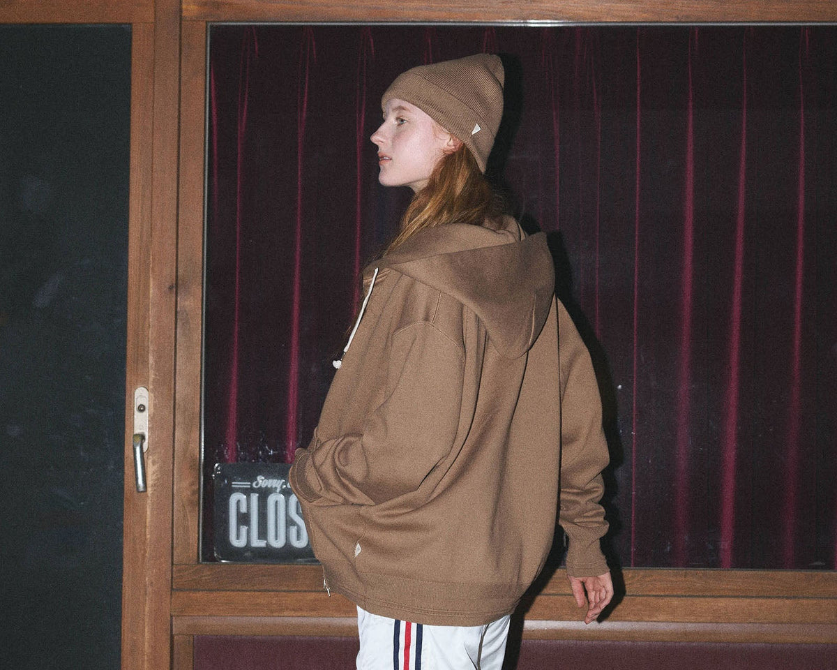 USL ZIP-UP SWKNIT PARKA