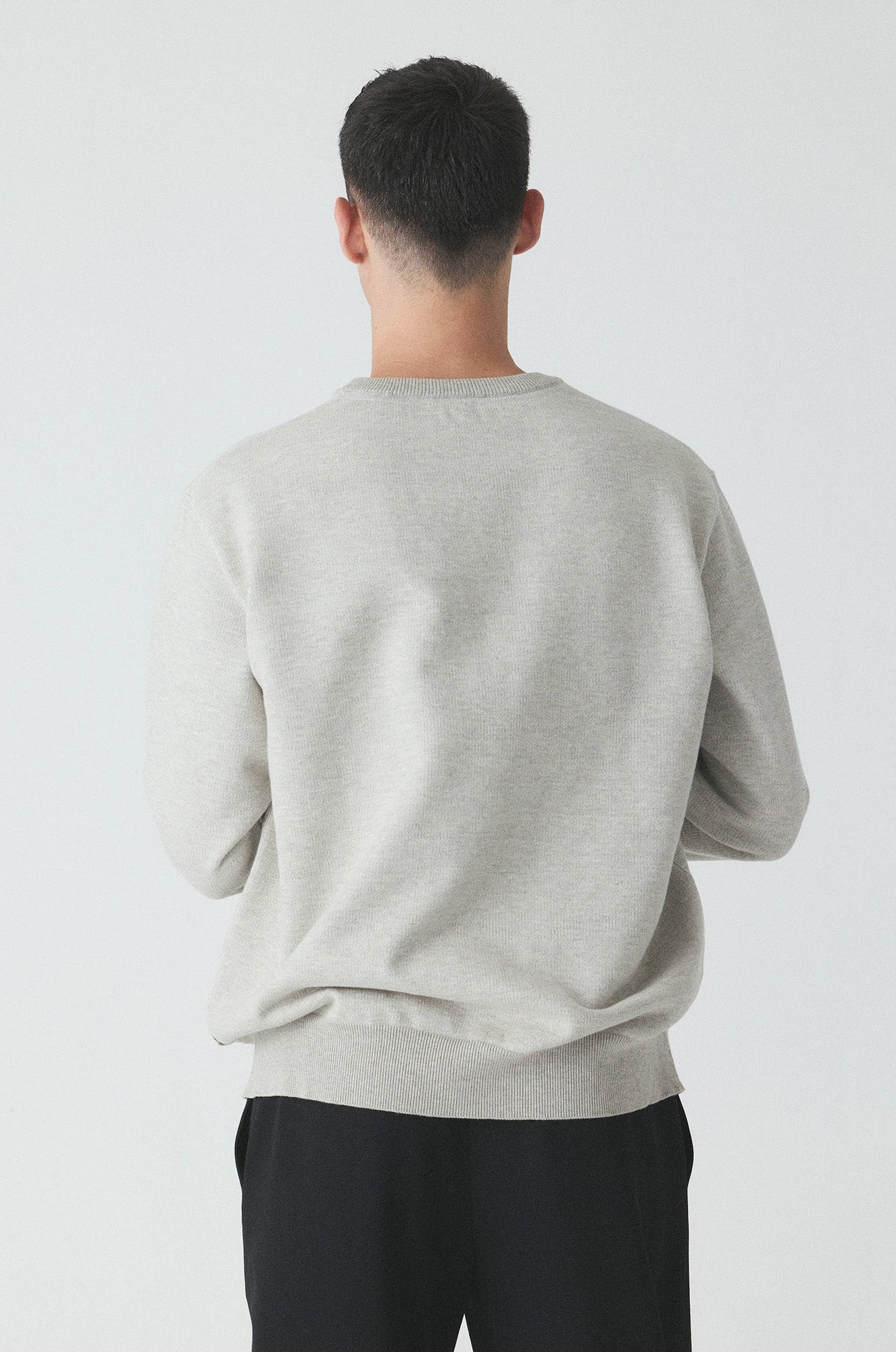 USL PLAIN CREW NECK SWKNIT  / No,3124411-170417