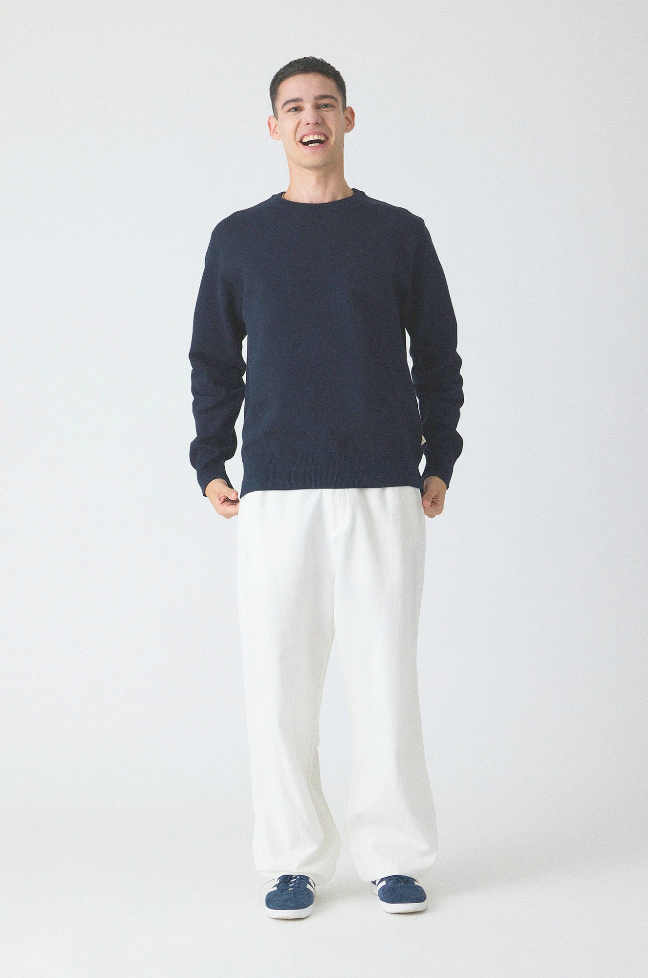 USL PLAIN CREW NECK SWKNIT  / No,3124411-170417