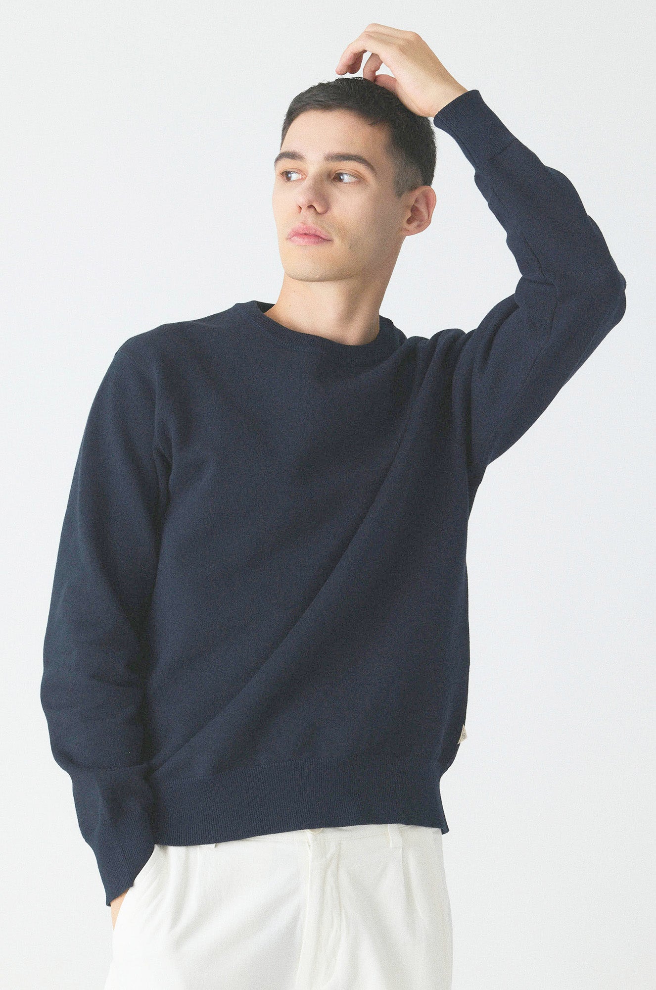 USL PLAIN CREW NECK SWKNIT  / No,3124411-170417
