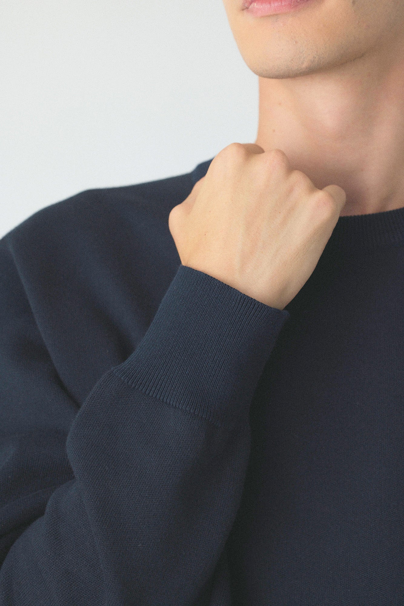 USL PLAIN CREW NECK SWKNIT  / No,3124411-170417