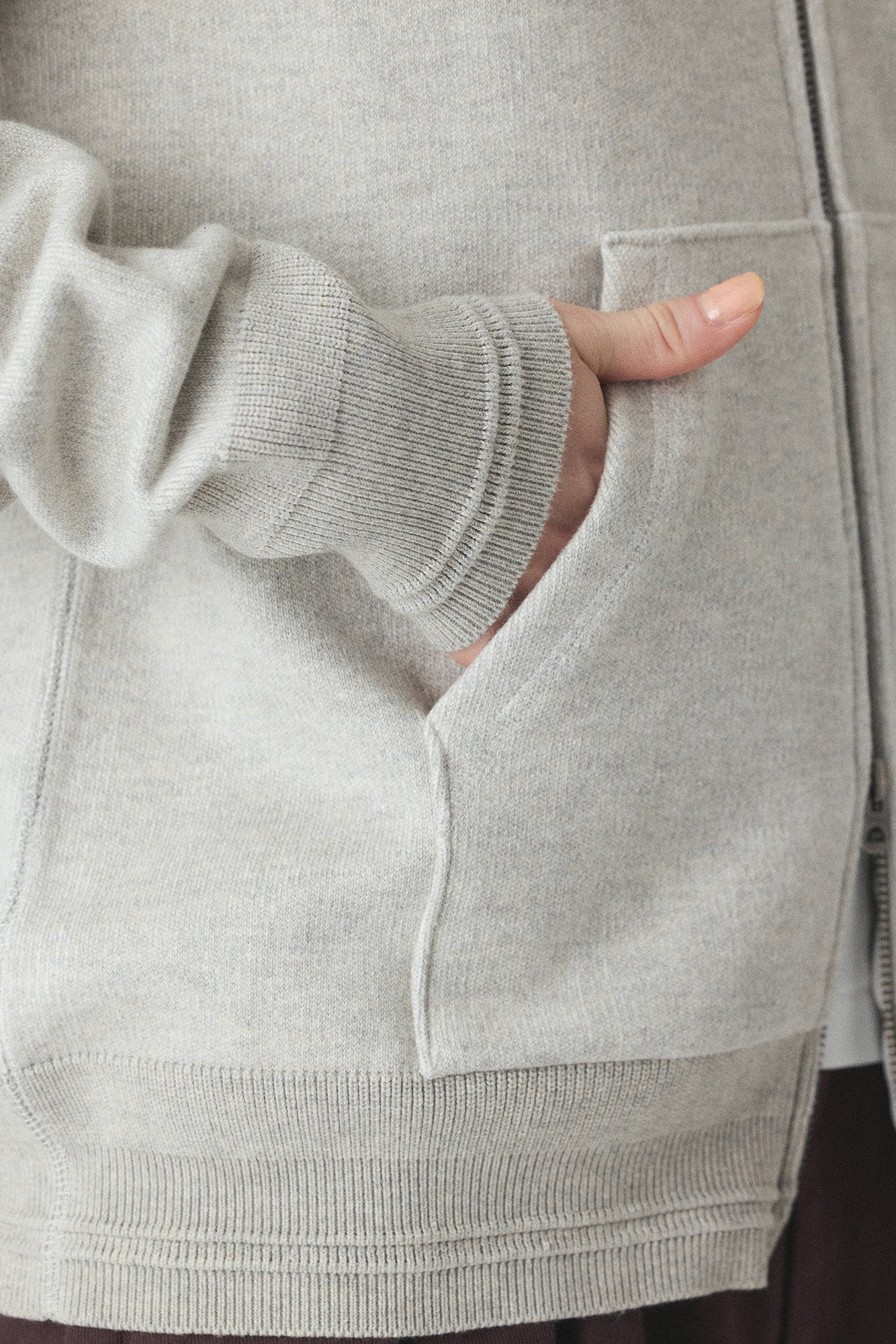 USL ZIP‐UP SWKNIT PARKA / No,3124411-170416