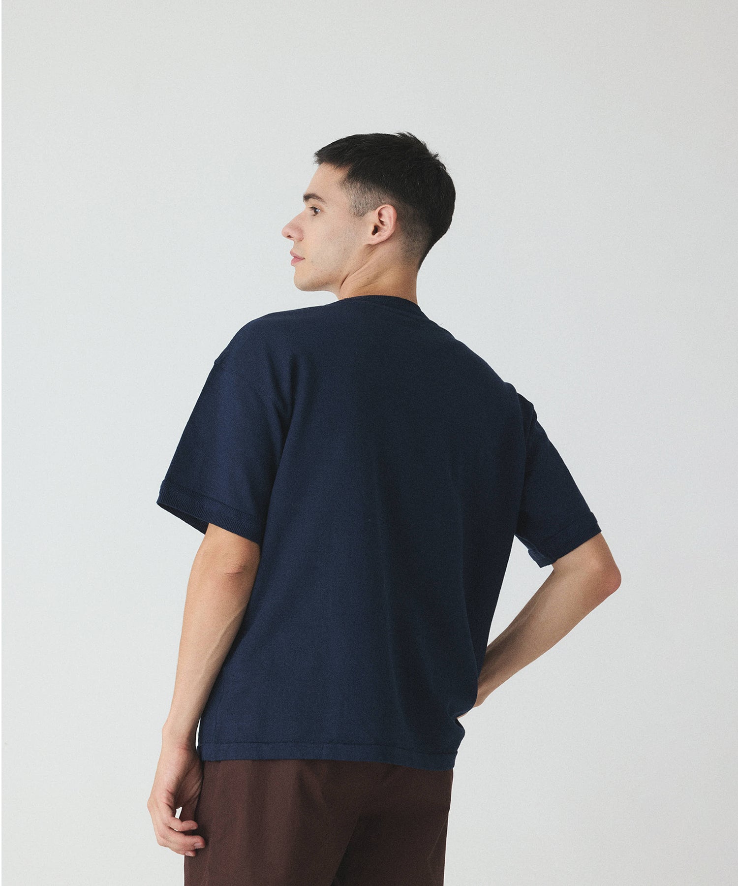 USL LINEN POCKET KNITEE リネンポケットニッティー / No,312305-170205