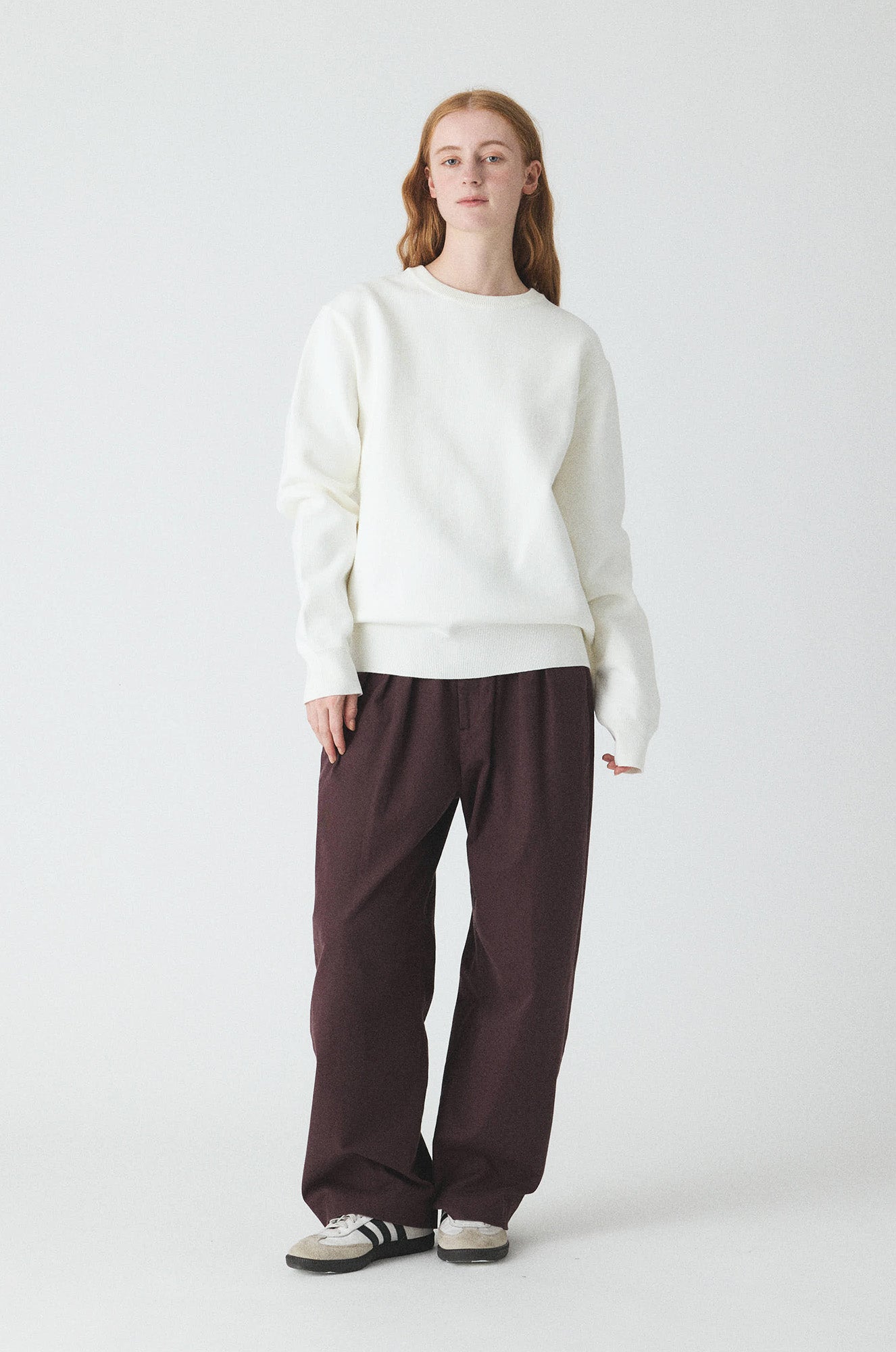 USL PLAIN CREW NECK SWKNIT  / No,3124411-170417