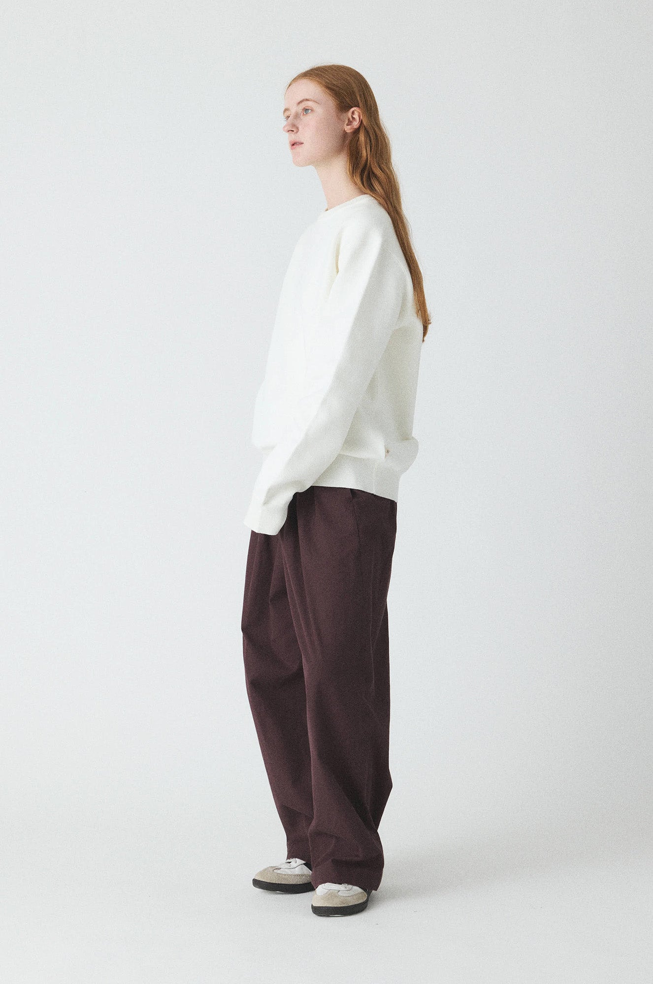 USL PLAIN CREW NECK SWKNIT  / No,3124411-170417