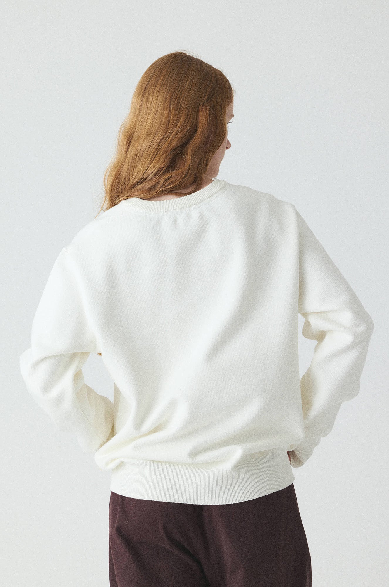 USL PLAIN CREW NECK SWKNIT  / No,3124411-170417