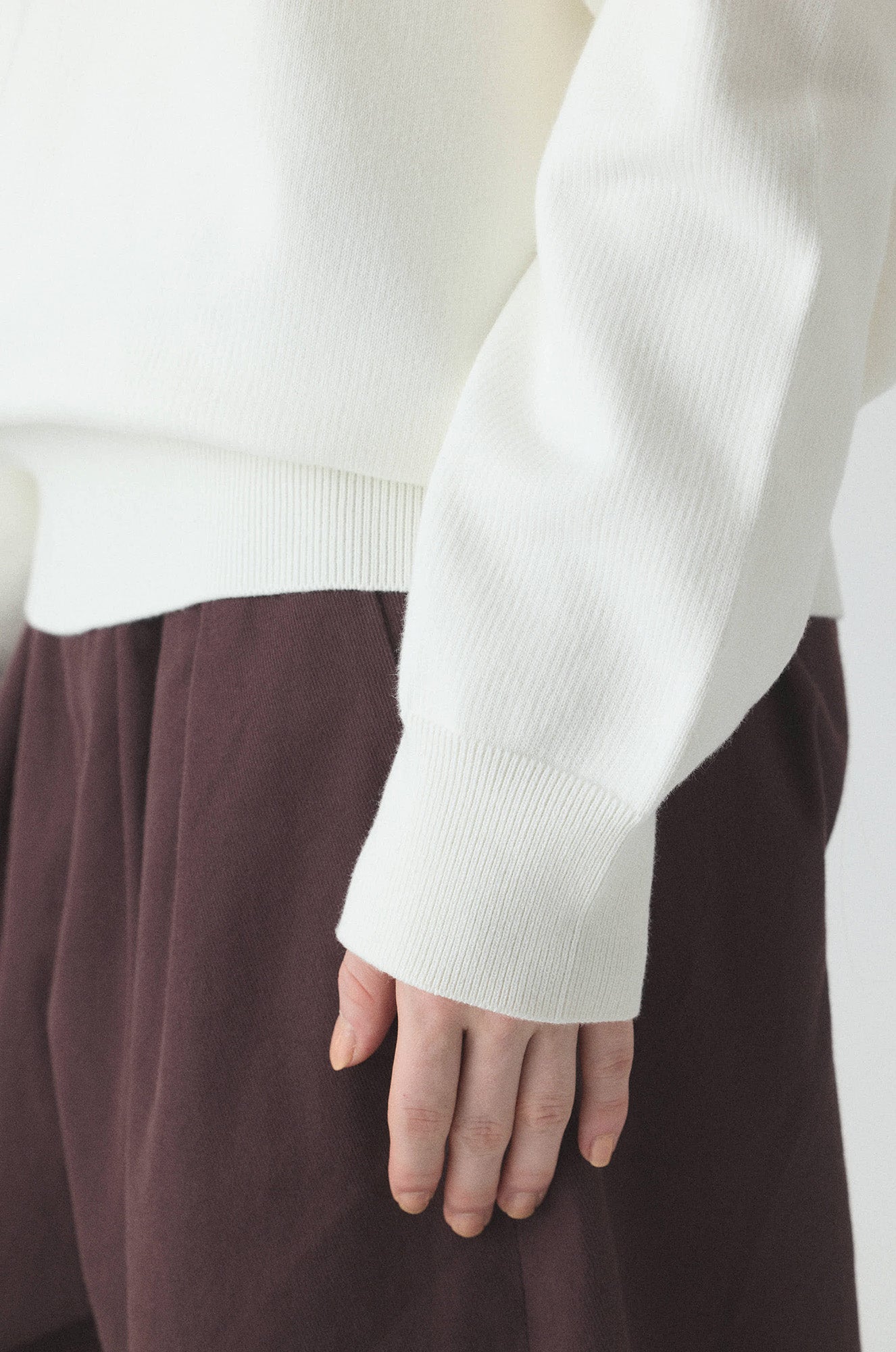 USL PLAIN CREW NECK SWKNIT  / No,3124411-170417