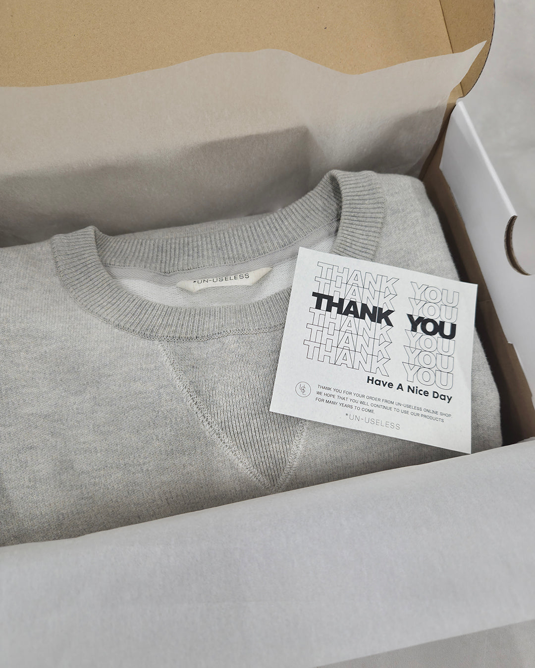 UN-USELESS original gift box