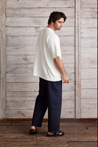 USL LINEN POCKET KNITEE リネンポケットニッティー / No,312305-170205