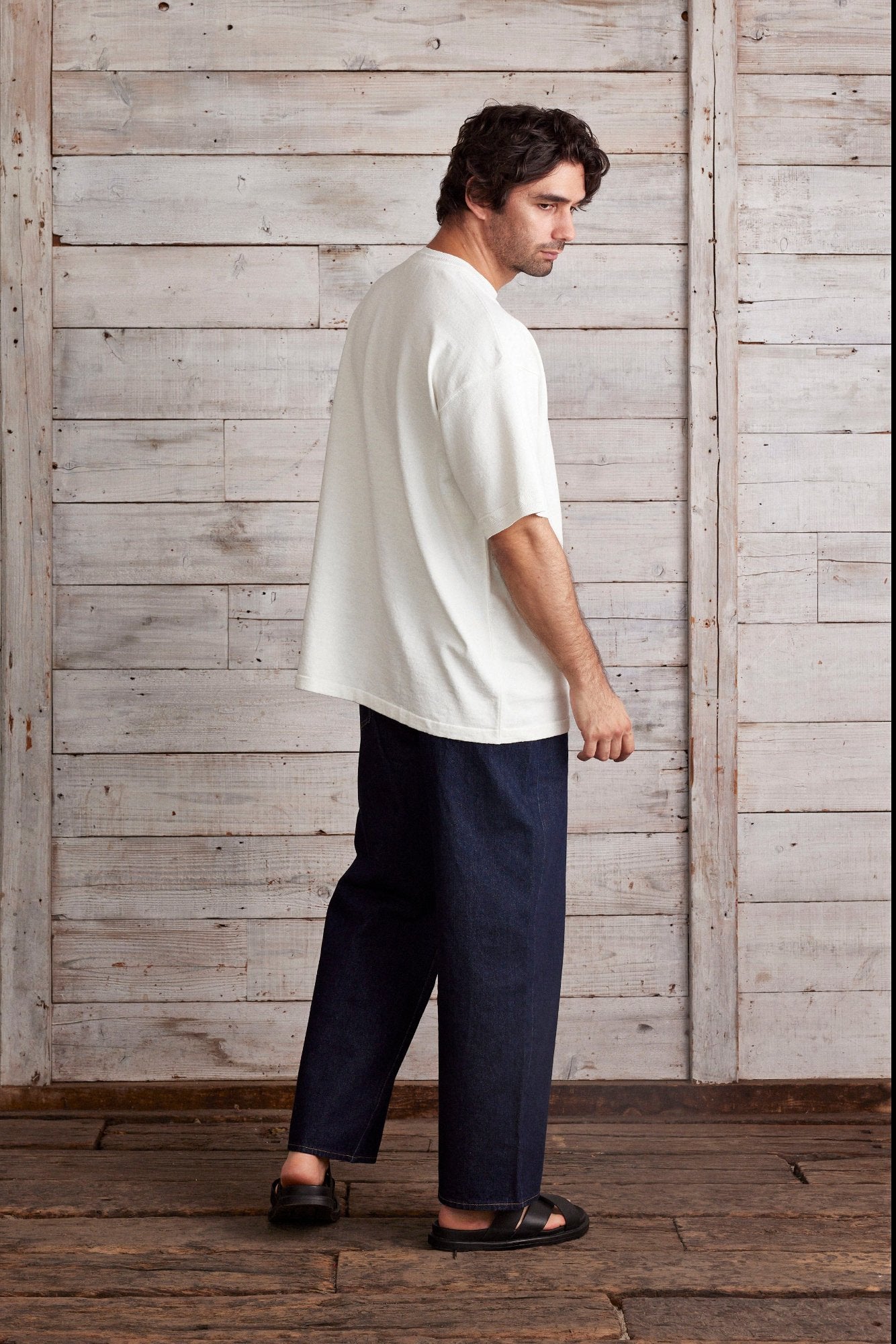 USL LINEN POCKET KNITEE リネンポケットニッティー / No,312305-170205