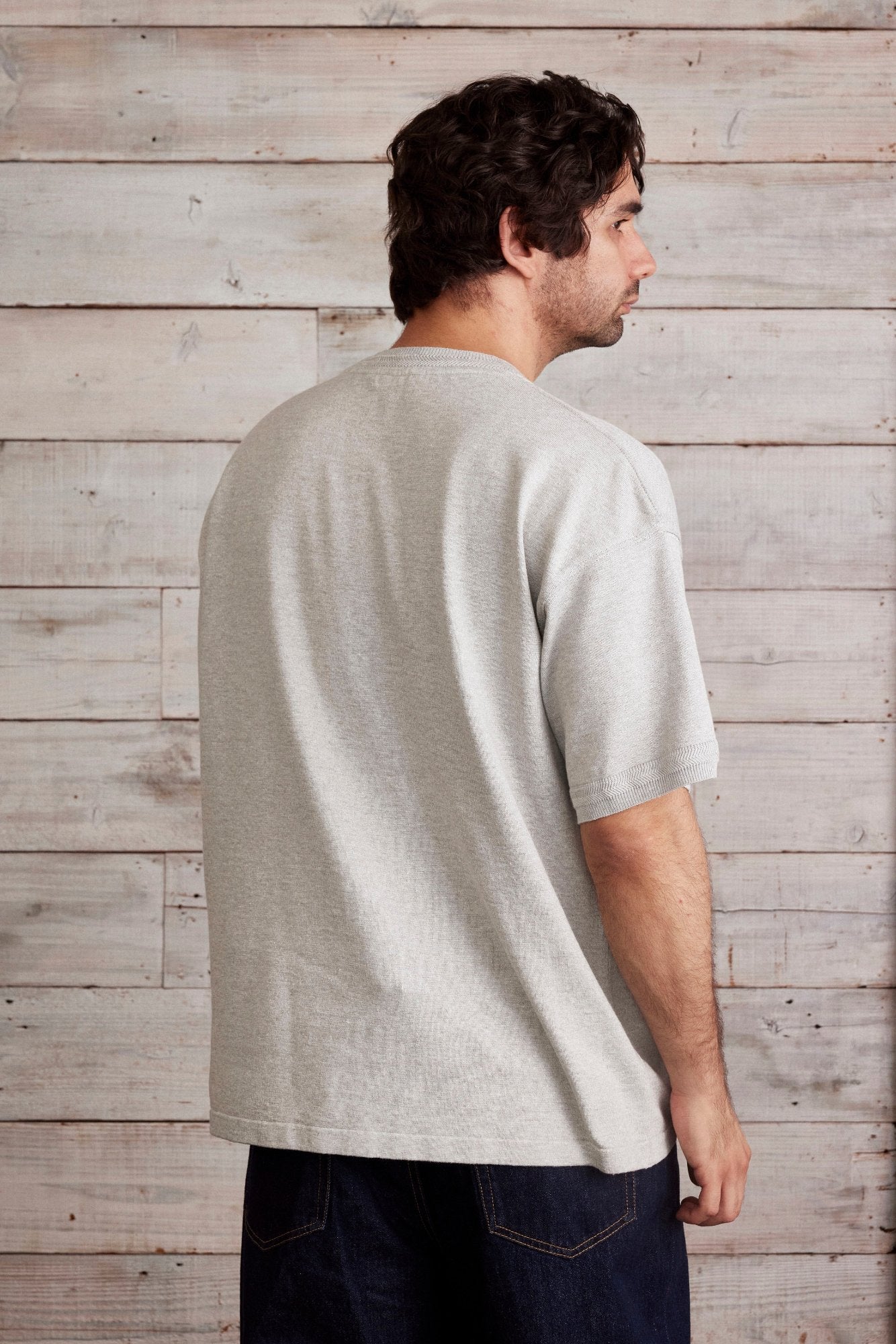 USL LINEN POCKET KNITEE リネンポケットニッティー / No,312305-170205