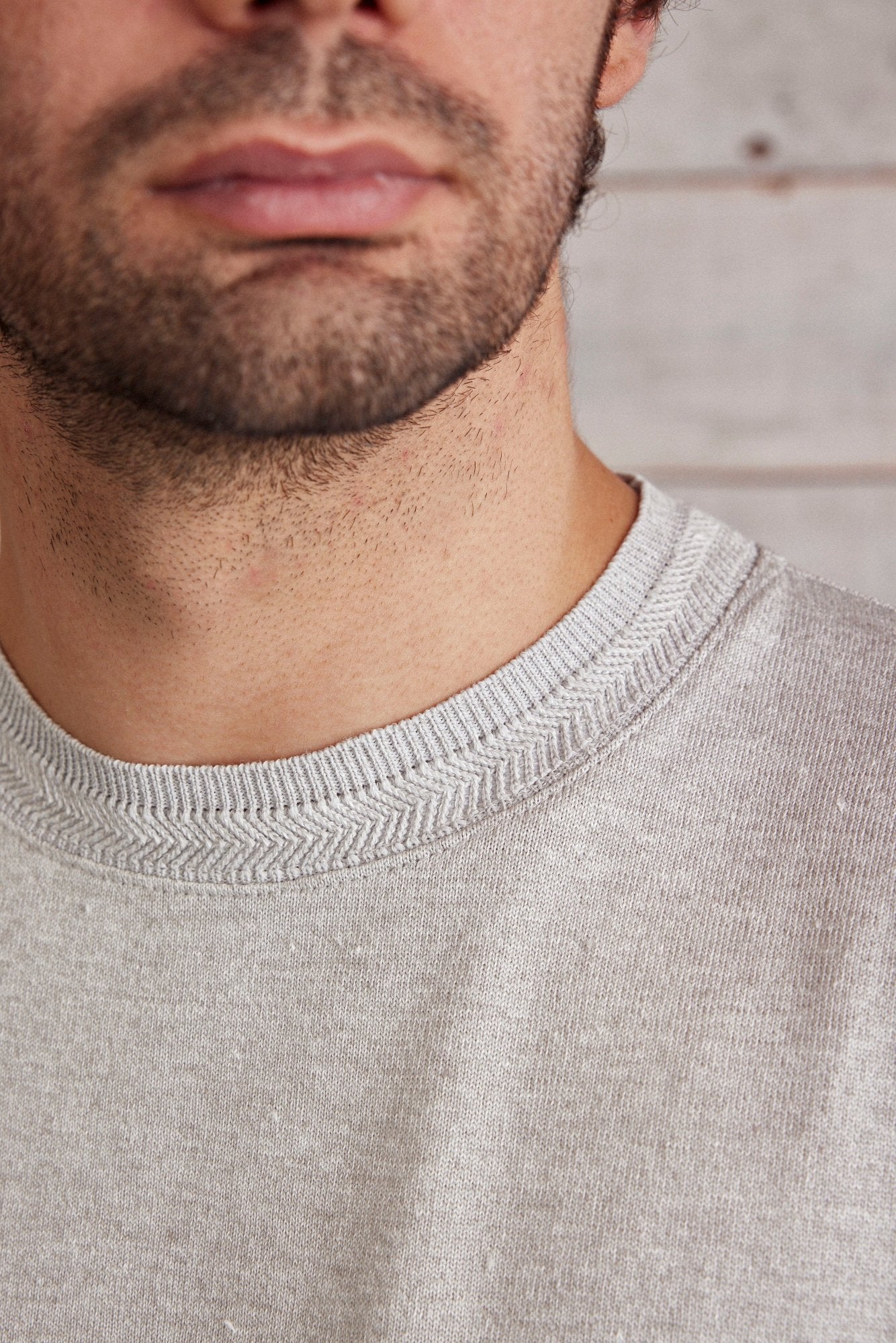 USL LINEN POCKET KNITEE リネンポケットニッティー / No,312305-170205