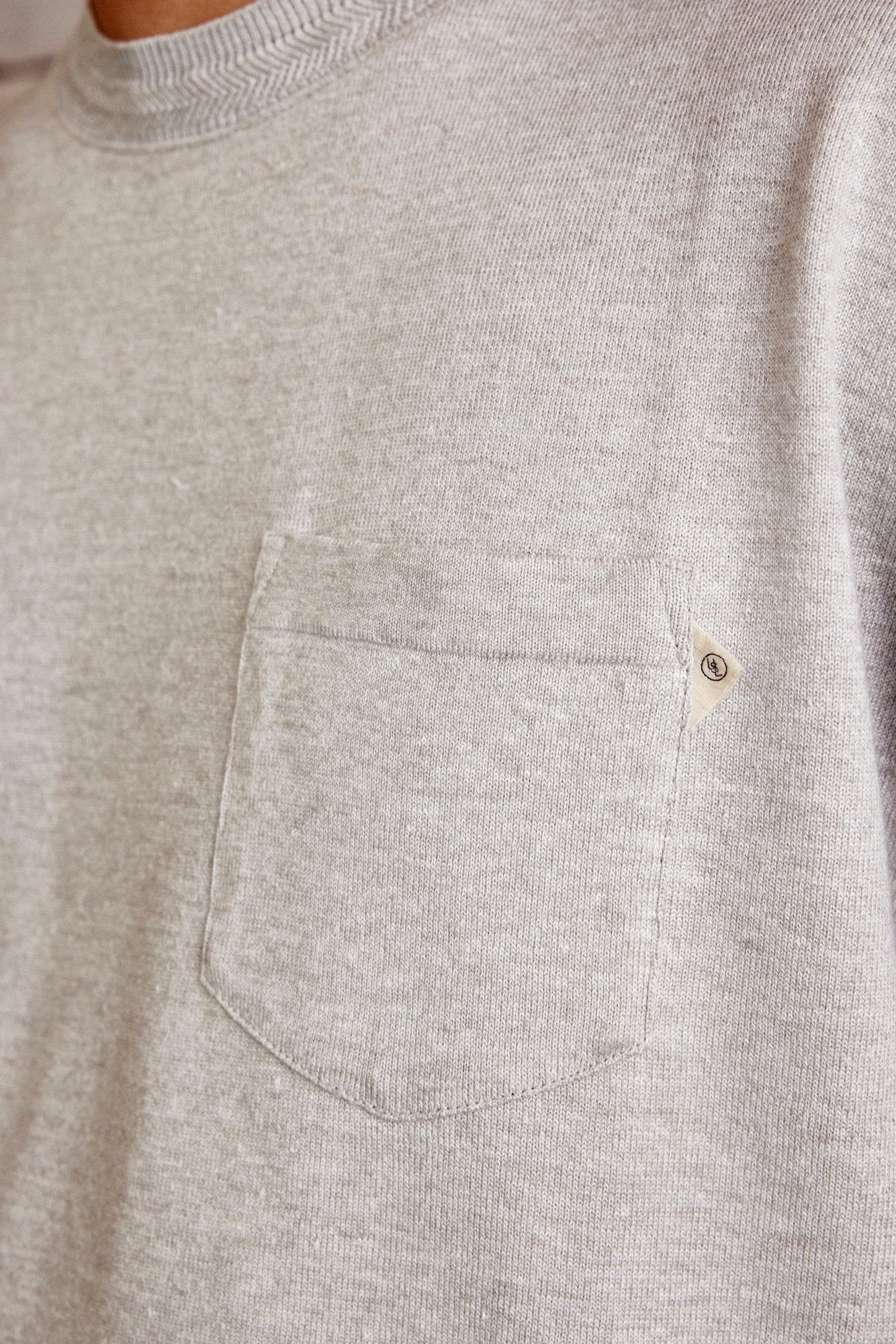 USL LINEN POCKET KNITEE リネンポケットニッティー / No,312305-170205