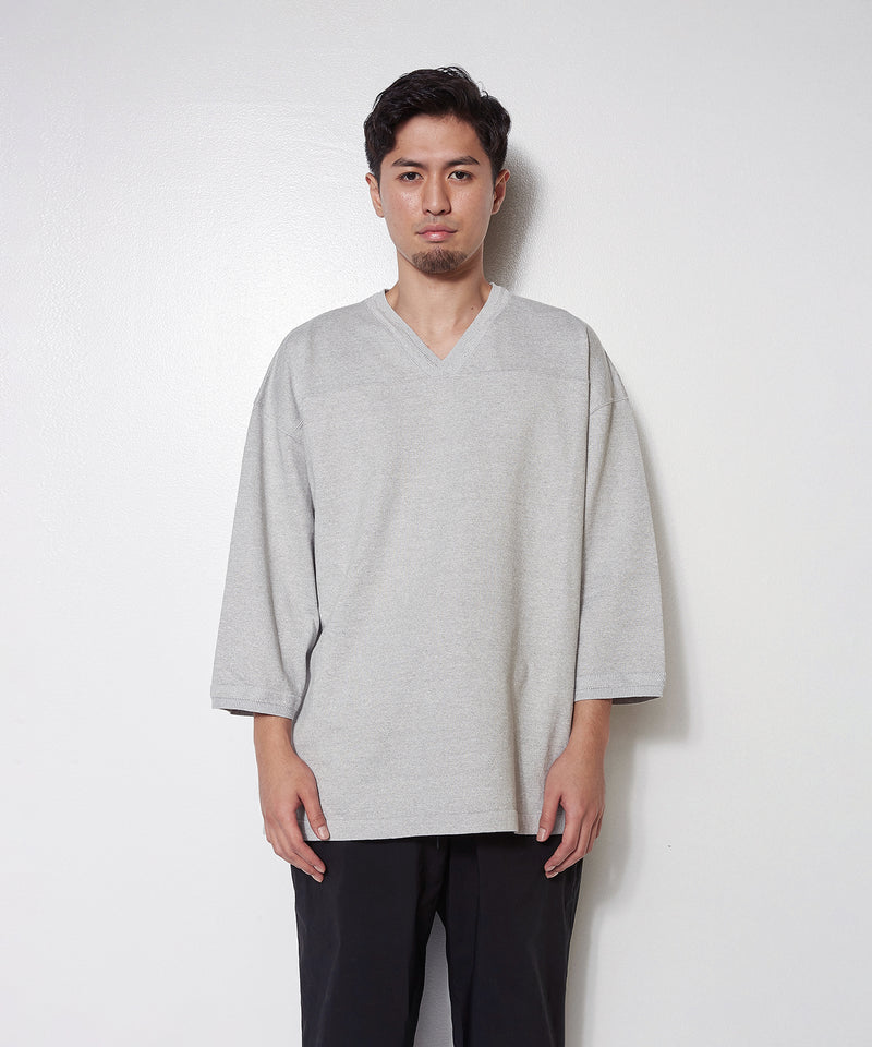 USL LINEN  3/4 SLEEVE FOOTBALL KNITEE フットボールニッティー / No,3125410-170225