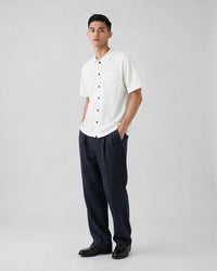 USL LINEN  KNITEE SHIRT リネンニッティーシャツ / No,3126407-170233