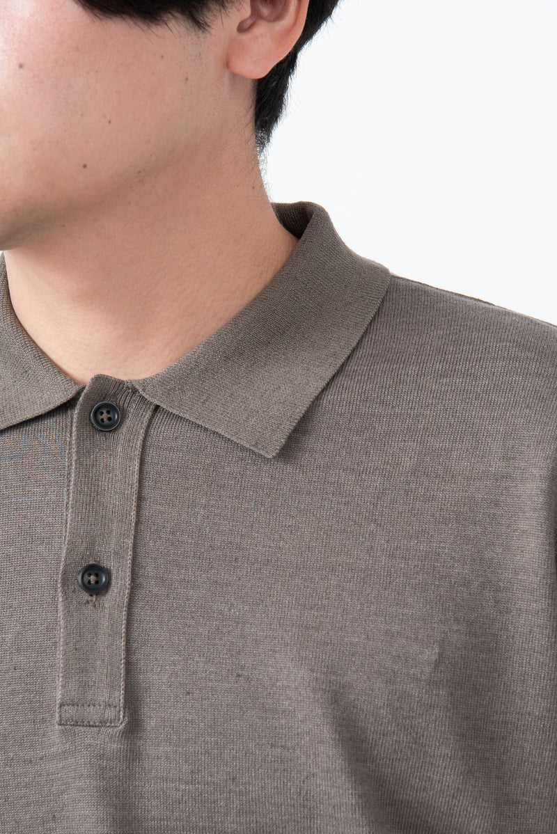 USL LINEN POLO KNITEE リネンポロニッティー / No,3125405-170218
