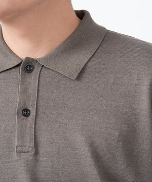 USL LINEN POLO KNITEE リネンポロニッティー / No,3125405-170218
