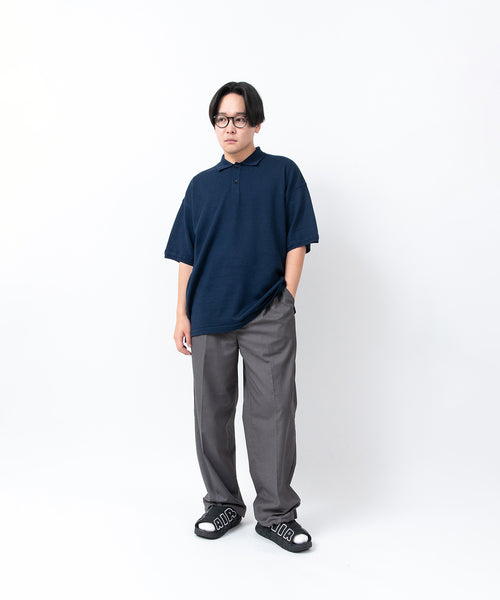 USL LINEN POLO KNITEE / No,3125405-170218