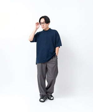 USL LINEN POLO KNITEE / No,3125405-170218