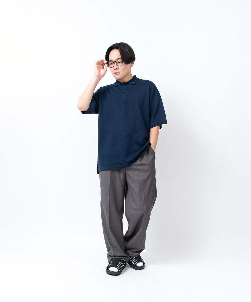 USL LINEN POLO KNITEE / No,3125405-170218