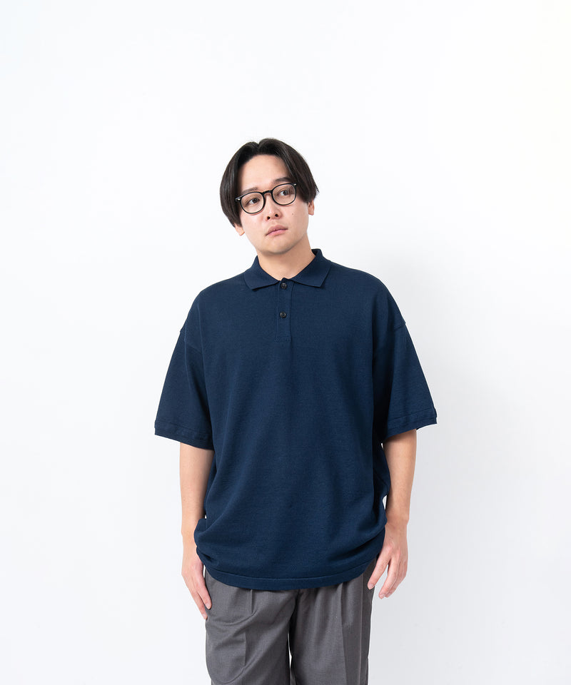 USL LINEN POLO KNITEE / No,3125405-170218