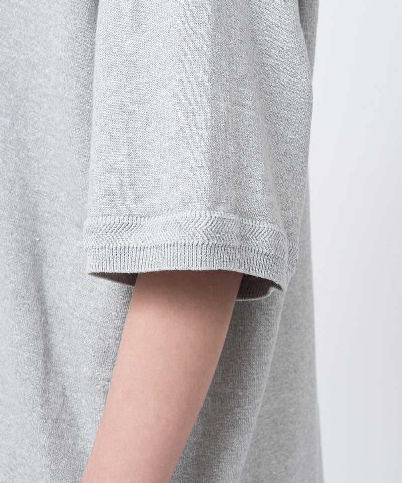 USL LINEN POLO KNITEE / No,3125405-170218