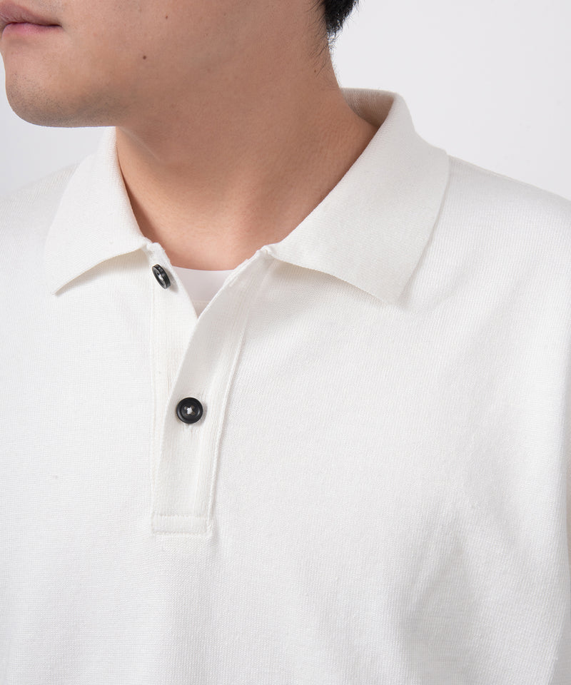 USL LINEN POLO KNITEE / No,3125405-170218