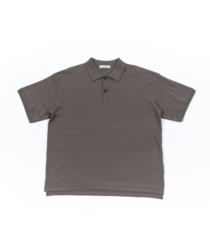 USL LINEN POLO KNITEE / No,3125405-170218