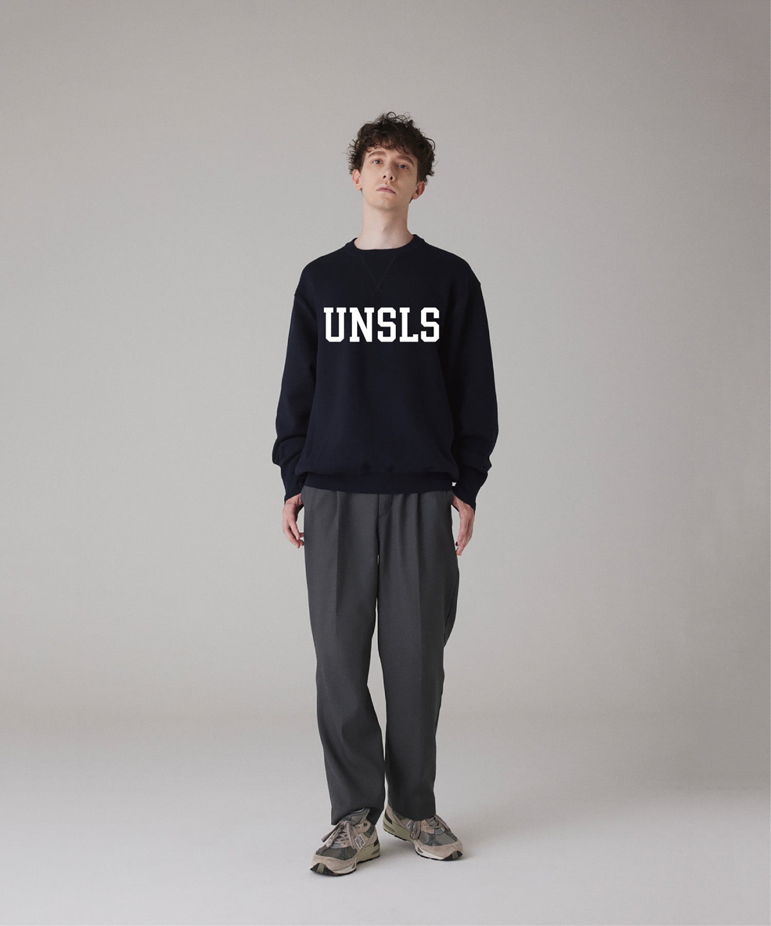 UNSLS LOGO CREW NECK SWKNIT /  No,3125411-170427