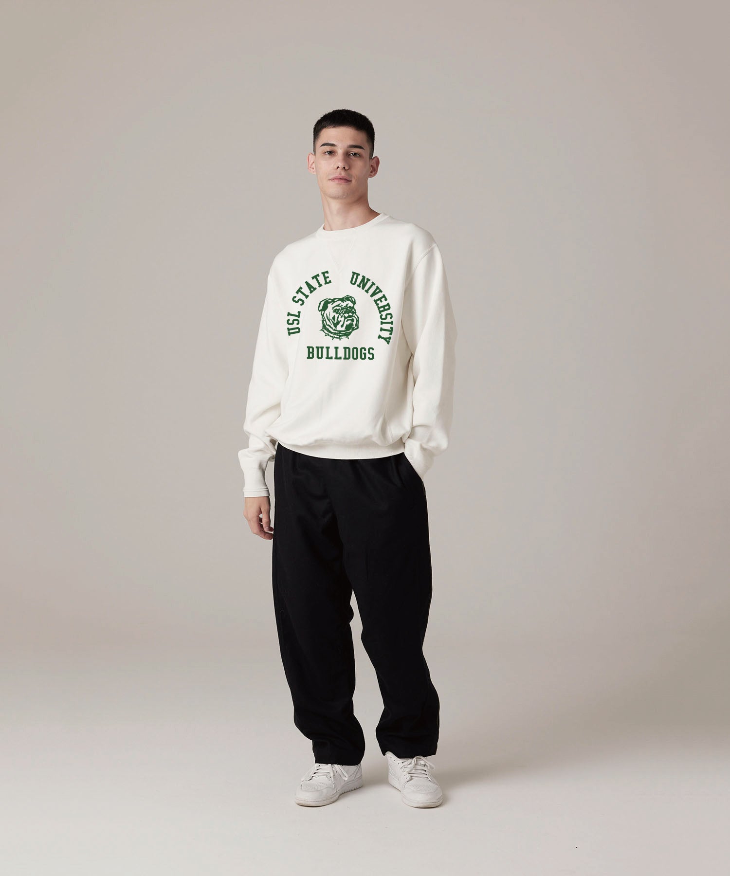 USL BULLDOGS  CREW NECK SWKNIT /No,3125411-170431