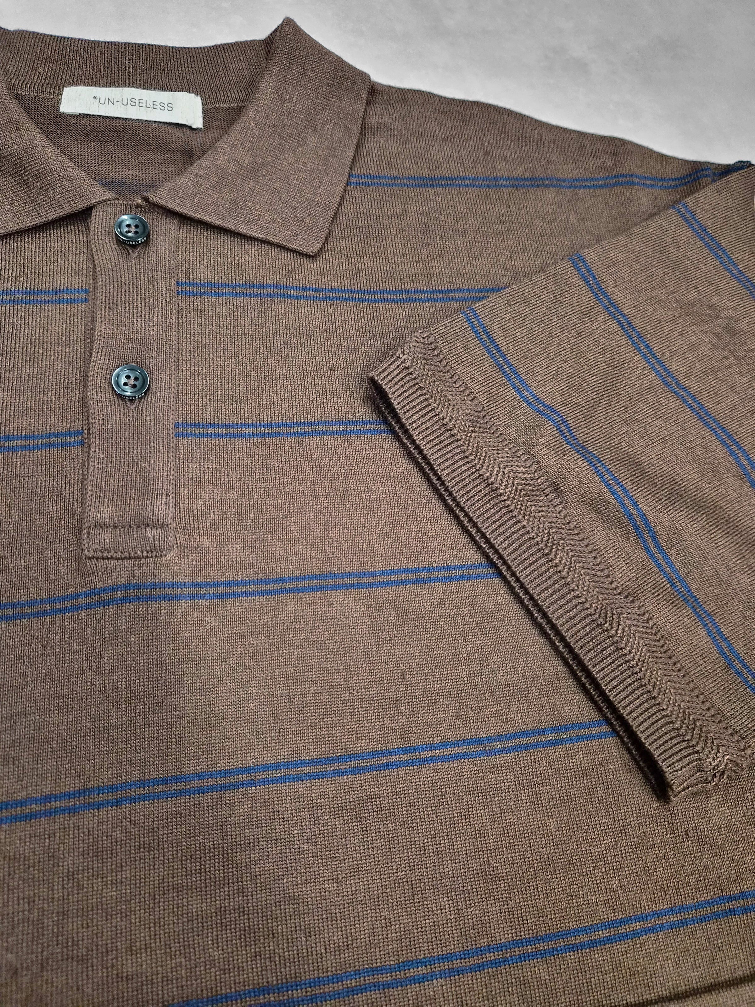 USL LINEN POLO KNITEE リネンポロニッティー / No,3125405-170218