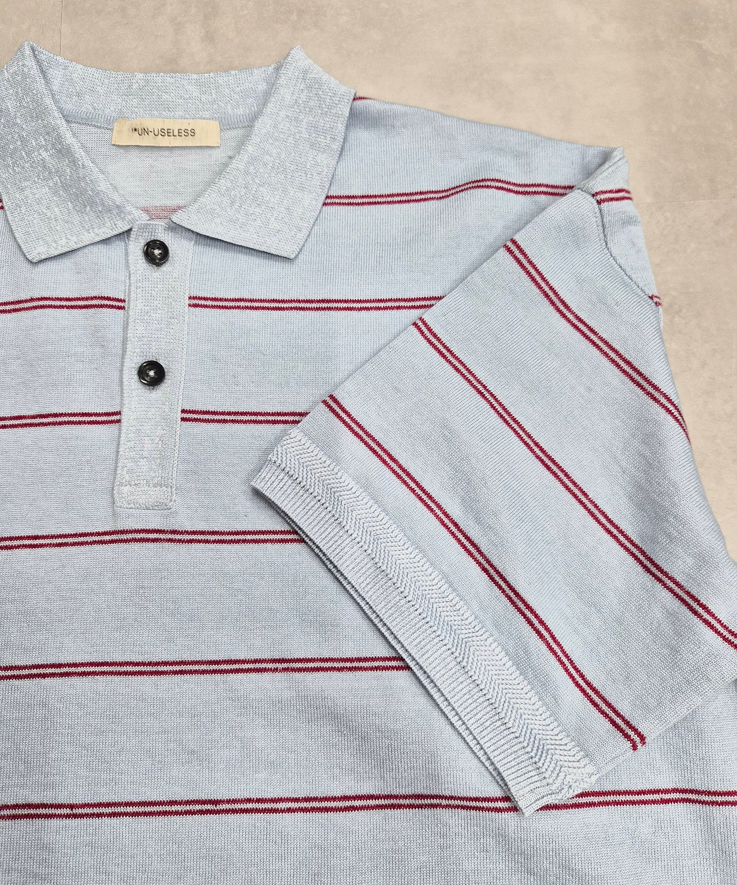 USL LINEN POLO KNITEE リネンポロニッティー / No,3125405-170218
