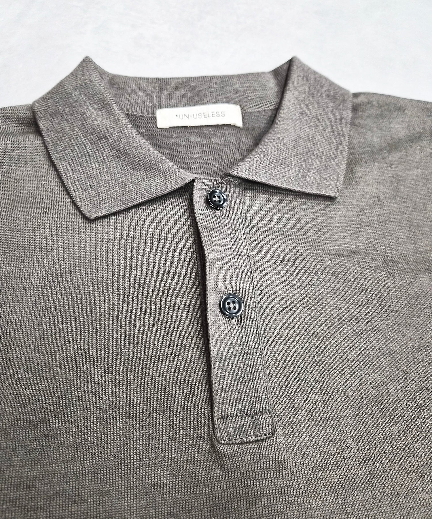 USL LINEN POLO KNITEE リネンポロニッティー / No,3125405-170218