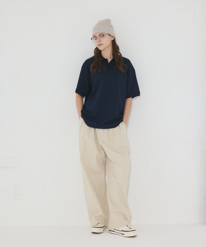 USL LINEN POLO KNITEE リネンポロニッティー / No,3125405-170218
