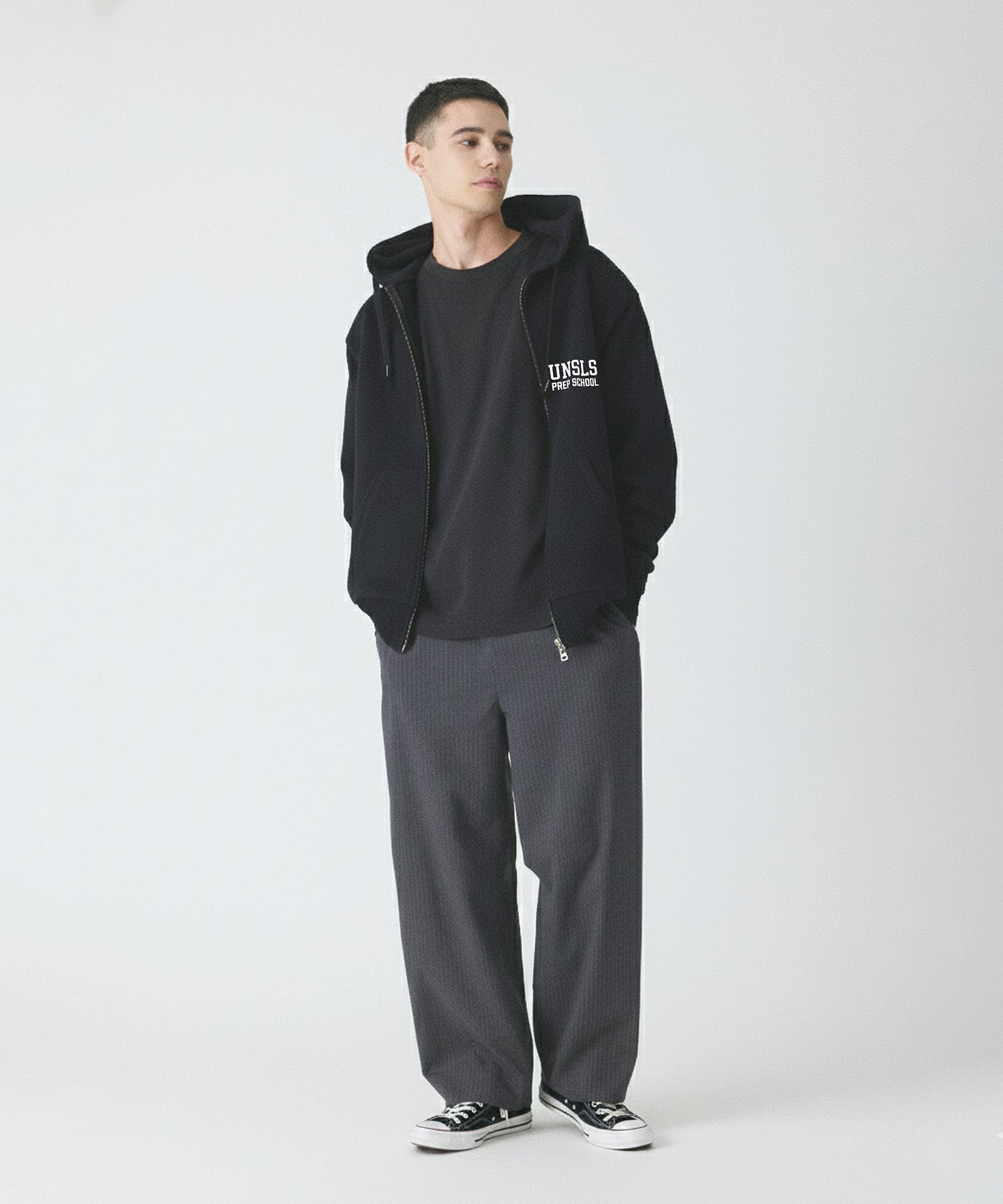 UNSLS PREP  LOGO  ZIPUP SWKNIT PARKA /  No,3125411-170429